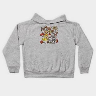 Mushrooms Kids Hoodie